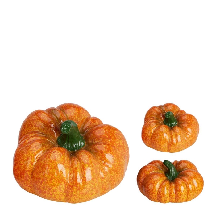 <h4>Herfst Deco pompoen d12.5*9cm ass.</h4>