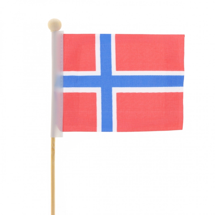 <h4>Bijsteker 50cm Vlag Noorwegen 8*11cm</h4>
