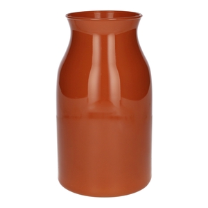 DF02-666006000 - Vase Luna d9.2/12xh21 brown/terra milky