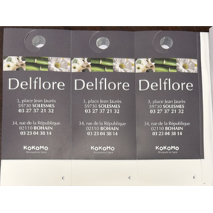 Étiquettes prix par 300 Delflore