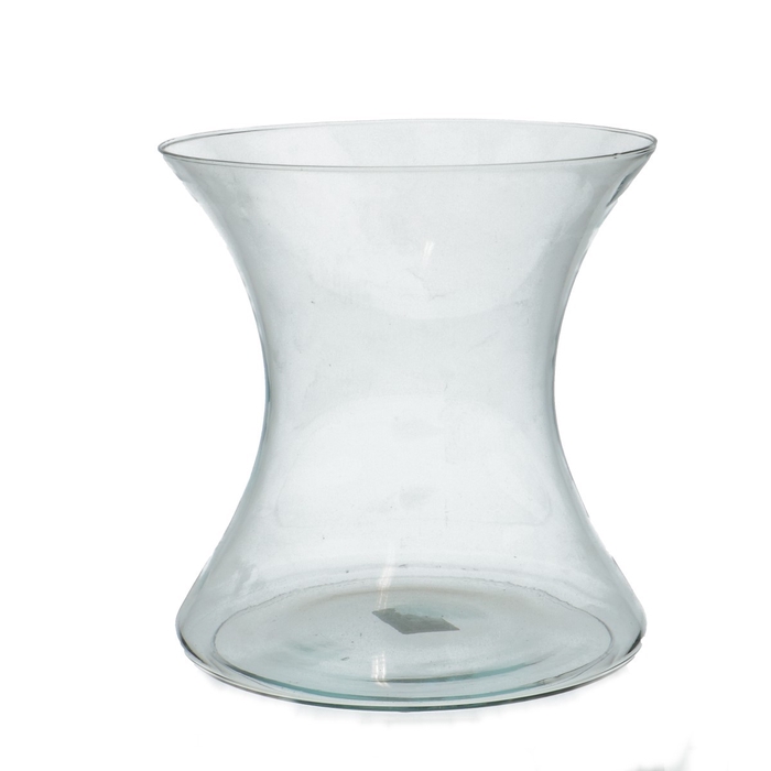 Glass vase x d19 5 19 5cm