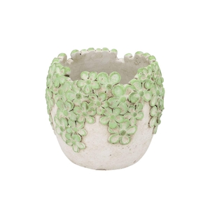 Dante Light Green Pot Bloom 20x20x17cm