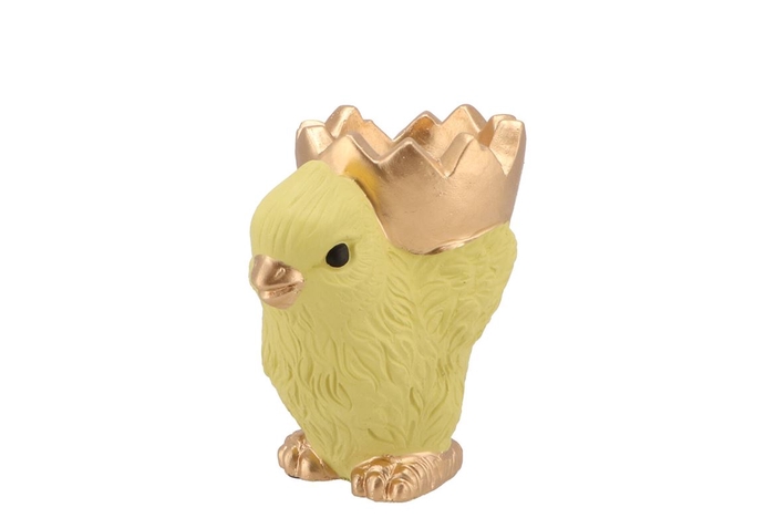 <h4>Easter Chicken-bowl Yellow 14x9,5x14cm Nm</h4>