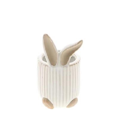 Easter Ceramics Bunny pot d06.5*12.5cm