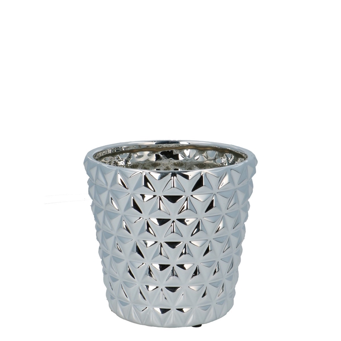 <h4>Christmas Ceramics Diamond pot d13.5*12cm</h4>