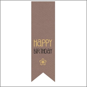 Labels Sticker 25*85mm x250 H.Birthday