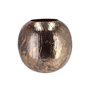 Noah Majestic Gold Vase Ball Iron 36x36x35cm