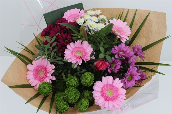 Boeket Aanbieding Roze