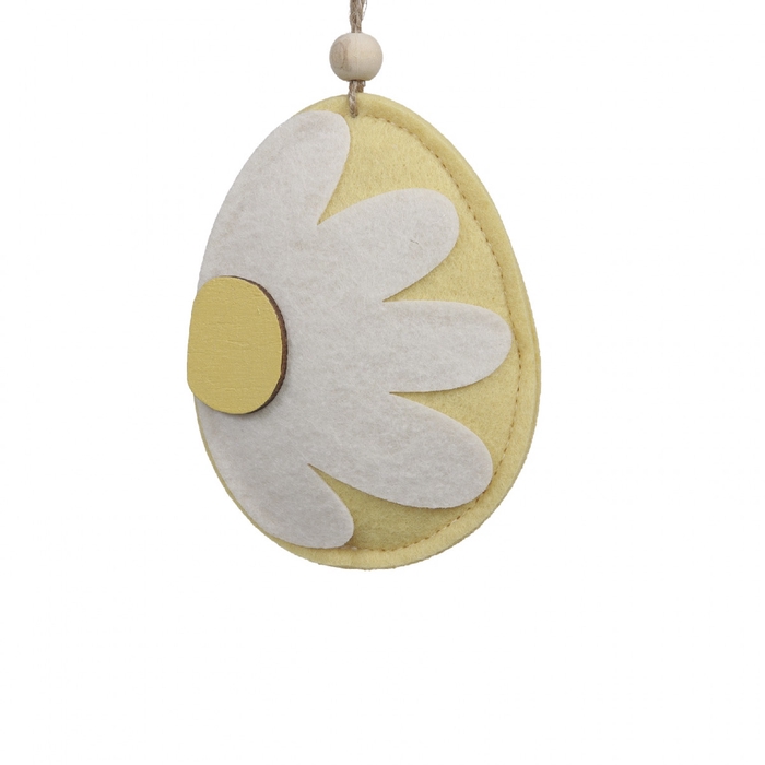 <h4>Pasen Deco hanger ei/bloem 11cm</h4>