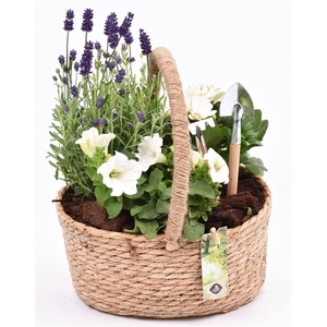 Jute hengselmand 26x20cm