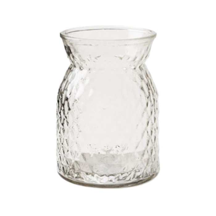 Glass vase Posh d12*16cm