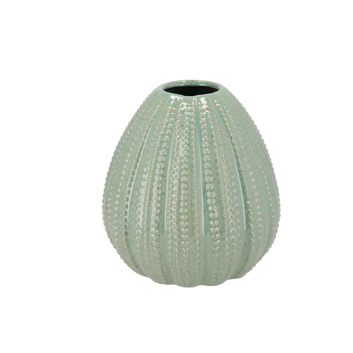 <h4>Pearl Green Vase 23x23x24cm Nm</h4>