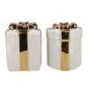 Joy Cozy Gold Vase Present 23x35cm Nm