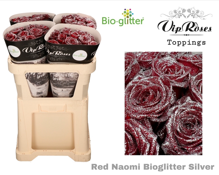 <h4>R GR RED NAOMI BIO GLITTER SILVER x40</h4>