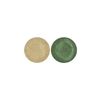 Melamine Shine Olive Green/gold Plate Round Ass 18x18x2cm