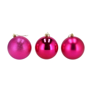Deco Unbreakable Fuchsia Ball 100mm