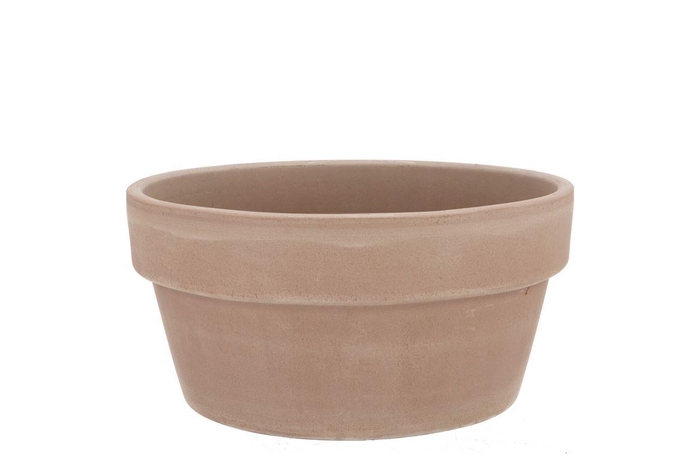 Terracotta Choco Cilinder Bowl 20x10cm