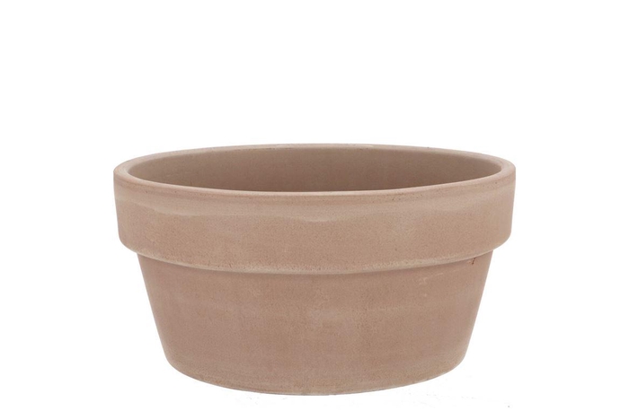 <h4>Terracotta Choco Cilinder Bowl 20x10cm</h4>