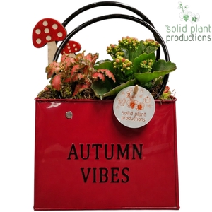 ZKE001 Red Autumn Bag Large