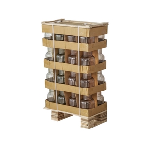 Vase Relea, 4 ass., Pallet display, H 20 cm, Glass lacquered, 4066076368747, 2046515