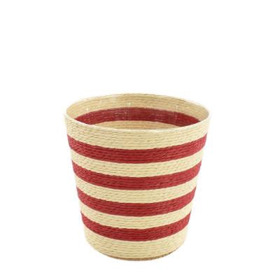 <h4>Baskets Striped pot d12.5*12.5cm</h4>
