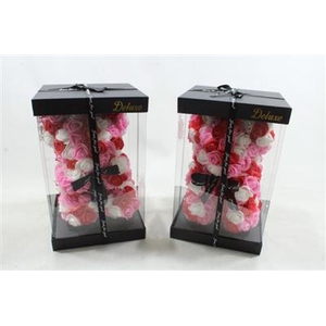 25CM BEER MIX ROZE/ROOD/WIT