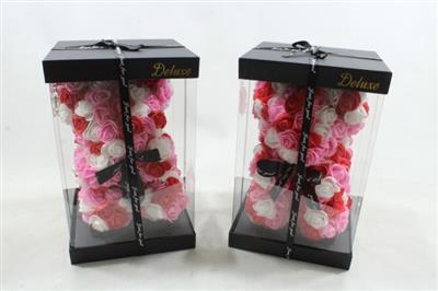 <h4>25cm Beer Mix Roze/rood/wit</h4>