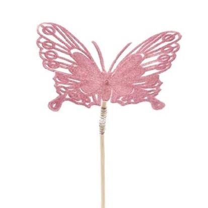 <h4>Sticks 50cm Butterfly flock 8cm</h4>