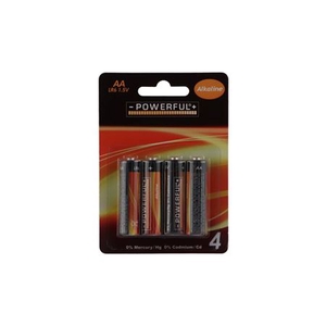 Floristry Battery Alkaline Aa P/4 Pieces