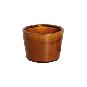 VASO KALANCHOE ESMALTADO G CARAMELO PT11 7028A7
