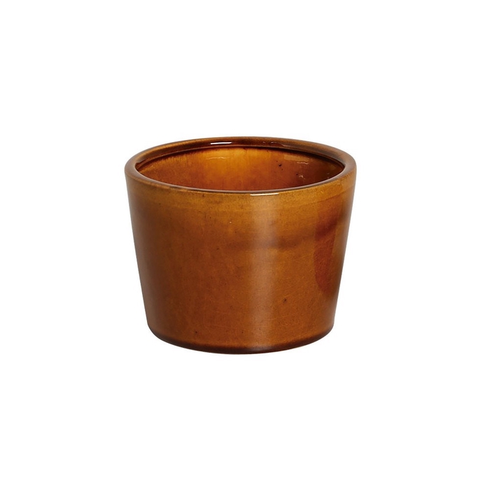 <h4>VASO KALANCHOE ESMALTADO G CARAMELO PT11 7028A7</h4>
