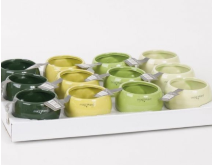 <h4>Keramische pot H%</h4>