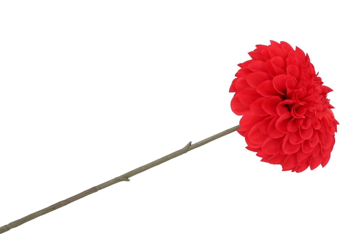 <h4>Silk Dahlia Bold Fiery Red 68cm</h4>