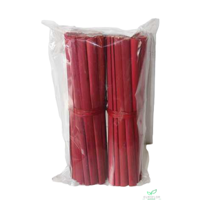CATTAIL LEAVE BUNDLE 24CM RED 2pcs