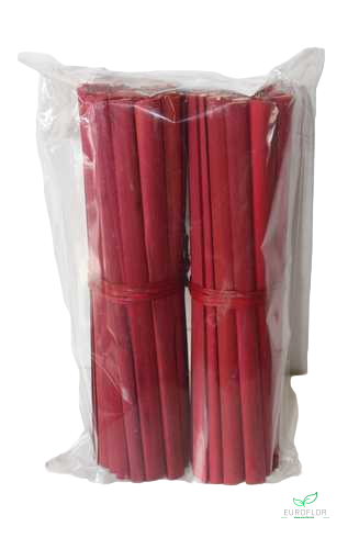 CATTAIL LEAVE BUNDLE 24CM RED 2pcs