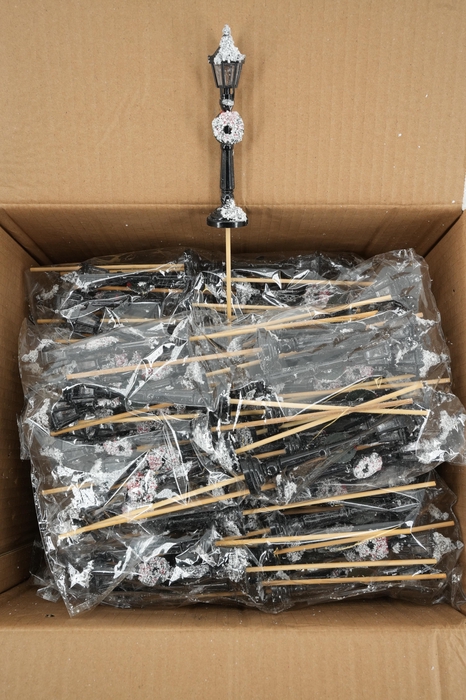 <h4>Pick Lantern Snowy plastic 13cm+12cm stick 24pce/bag</h4>