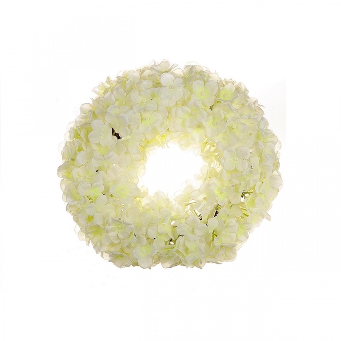 <h4>Wreath d30cm silk Hydrangea</h4>