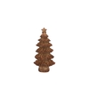 Wonderland Scottish Brown Tree Star 11x7x19cm Nm