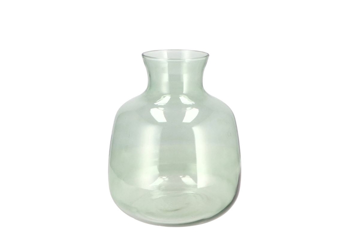 Mira Green Glass Bottle Big 16x16x19cm Nm