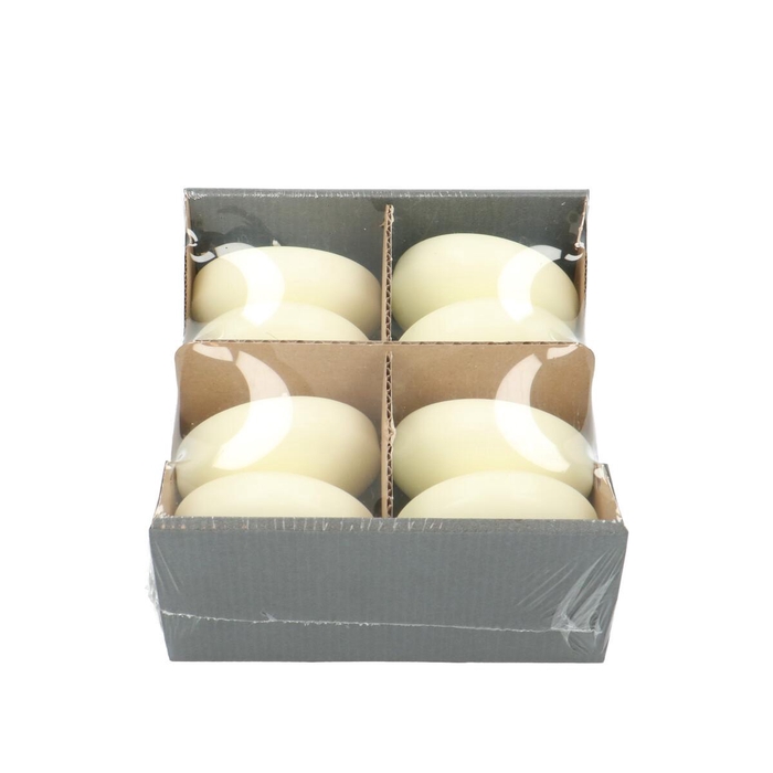 <h4>Kaars Drijf d8cm 8u</h4>
