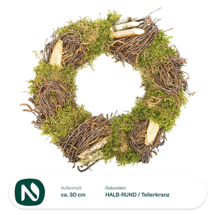 Wr Easter Birch Mos 30cm