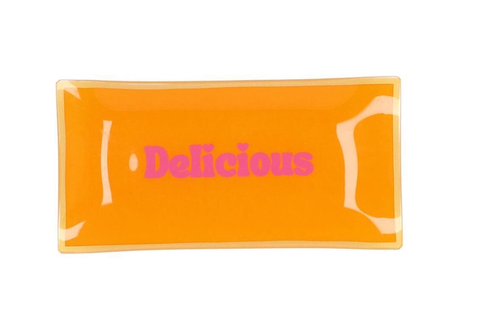 Plate Rectangle Delicious 20x10x2cm