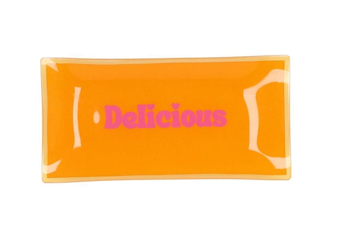 Plate Rectangle Delicious 20x10x2cm