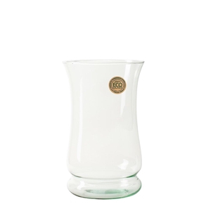 Glass Eco hurricane vase Julia d17*27cm