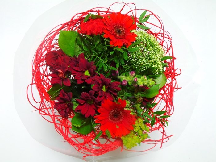 Bouquet Sisal Medium Red