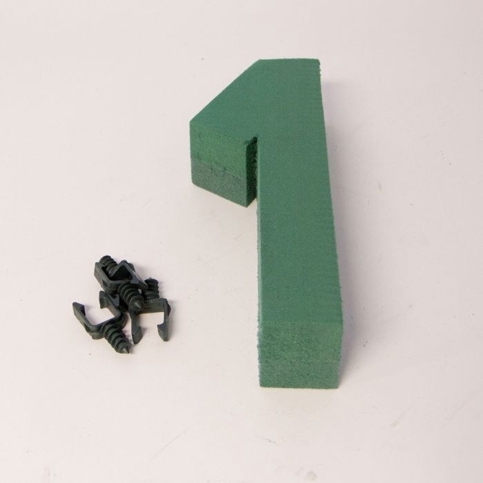 <h4>OASIS FOAM FRAMES CIJFER 1 h30CM</h4>