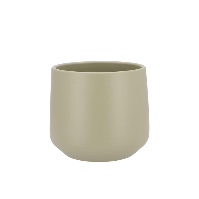 <h4>Ceramic Pistache Matt Pot Berlin 13x11,5cm</h4>