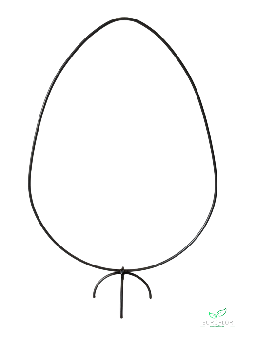 METAL FRAME EGG (RECHT) GROOT H58