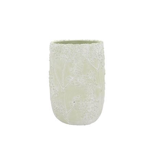 Alaska Gypsy Green Whitewash Vase 23x23x33cm Nm