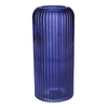DF02-664551600 - Vase Nora d7.2/10xh25 dark blue transp